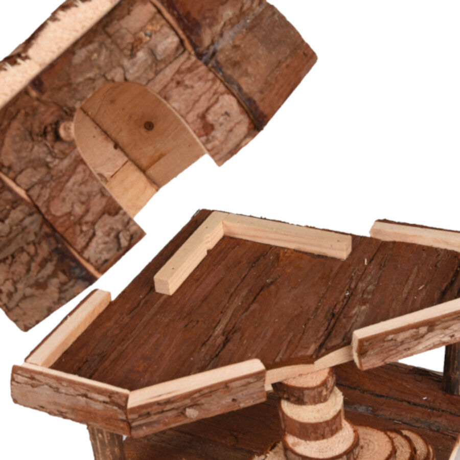 Flamingo Hansy Marr&oacute;n Casa para roedores, , large Imagem n&uacute;mero 2